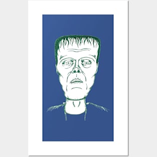 Frankenstein...stain Posters and Art